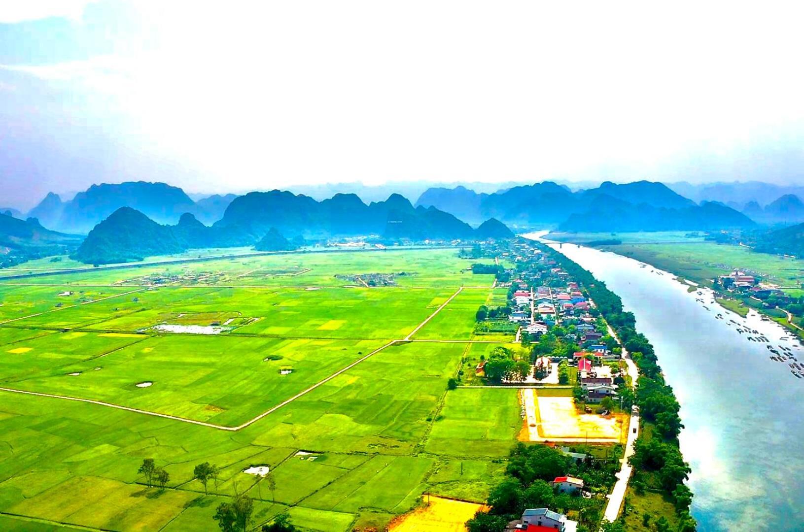 Happy Field Homestay Фонгня Экстерьер фото